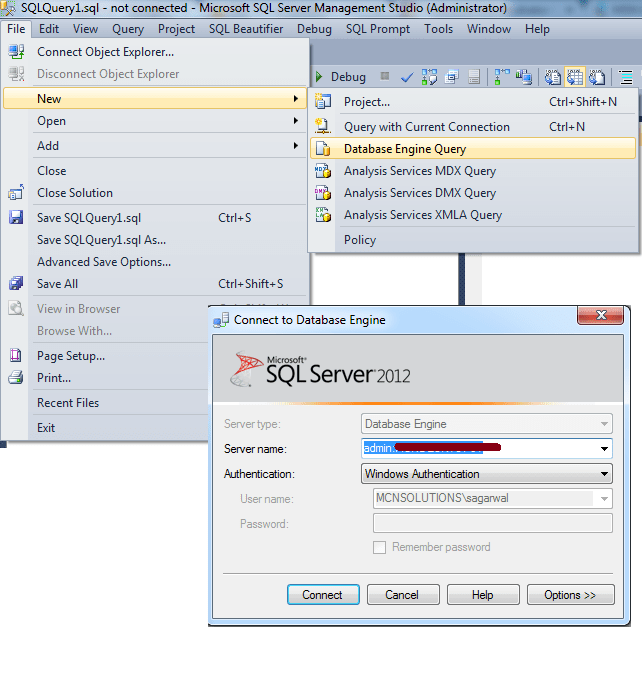 Dedicated Administrator Connection (DAC) on SQL Server